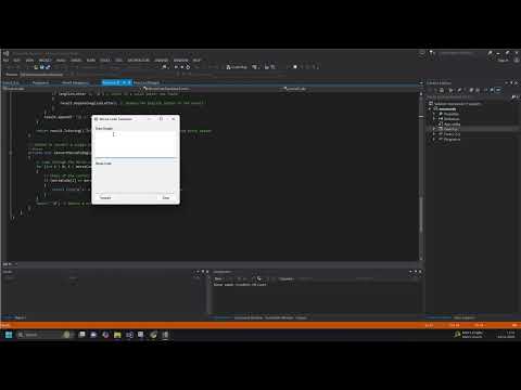C# Morse translator