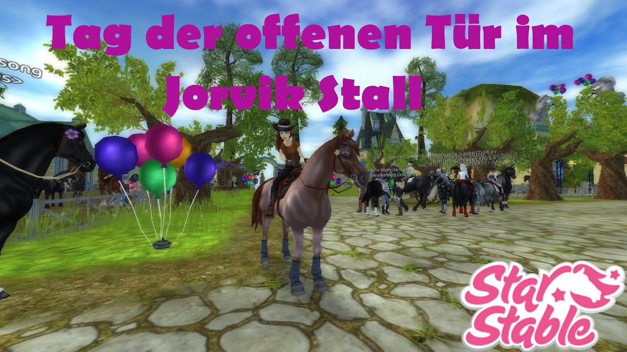 Star Stable SSO Tag Der Offenen T r Im Jorvik Stall YouTube