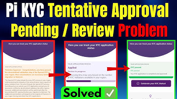 Pi KYC Pending Tentative Approval Solution ✅ | Pi Network New Update | 9 Step migration Problem