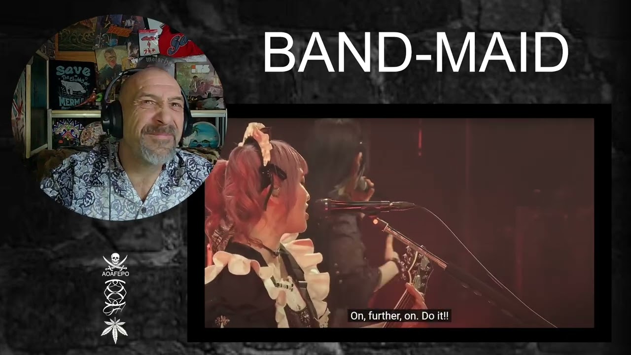 BAND-MAID / Shambles - Reaction & Rant with Rollen (Official Live Video)
