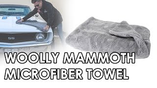 Chemical Guys Woolly Mammoth Mega Thick Drying Towel