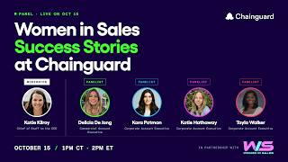 Women in Sales | Success Stories at Chainguard