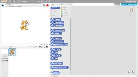 Install Scratch 2 on Scratch Offcial Page
