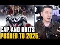 Captain America 4 And Thunderbolts Delayed And Pushed To 2025