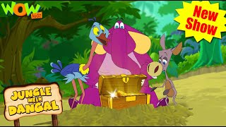 jungle mein dangal new animated series funny jungle stories wow kidz