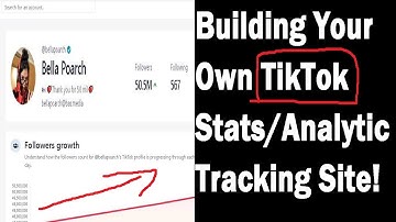 Build a TikTok Analytics Stats Website - PHPstatistics Review & Setup Tutorial