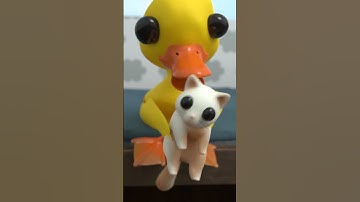 Thumbnail of Little Cat Song 🐱🎵 #babyduck #funnycat #memes