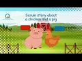 Scrum story about a chicken and a pig.