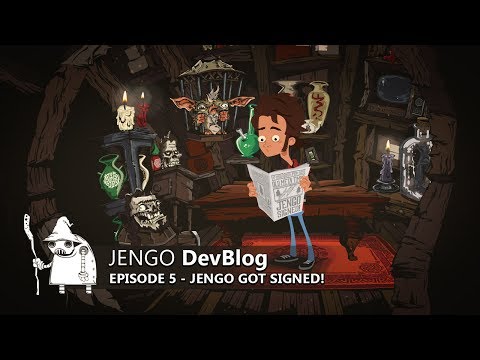 Jengo Devblog Ep5 - Jengo got Signed!