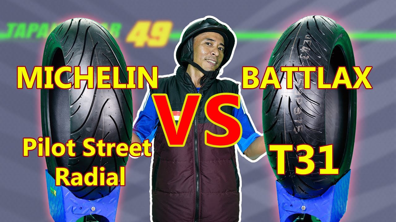 Perbandingan MICHELIN Pilot Street Radial VS BATTLAX T31 Untuk Ban Sport Touring Motor Sport