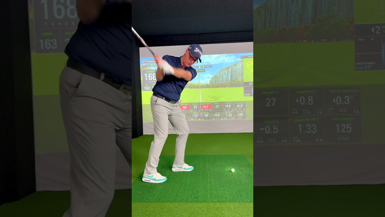 Step Back For Straighter Iron Shots