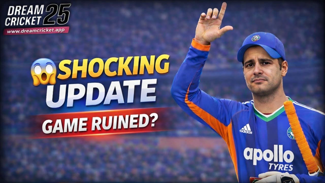 DREAM CRICKET 25 NEW UPDATE 😱 | Is The Game Finished?