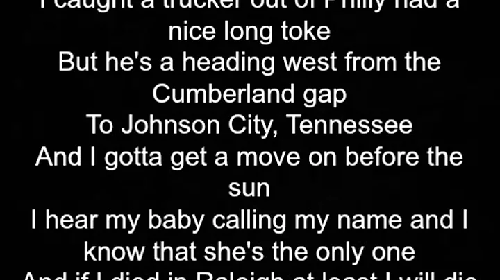 Wagon Wheel- Darius Rucker lyrics!