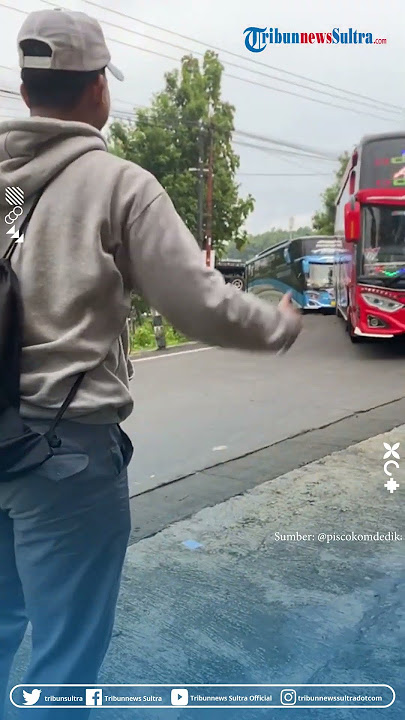 Bahagia Tak Melulu SoalUang! Dengar Klakson Telolet dari Bus Misalnya..