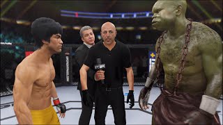 Bruce Lee Vs. Hazardous Toad - Ea Sports Ufc 4 - Epic Fight 🔥🐲