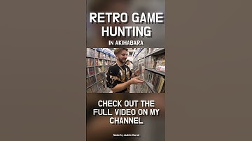 RETRO GAME HUNTING IN AKIHABARA, TOKYO  #japanvlog #japan #travelvlog #akihabara #retrogaming