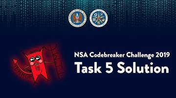 NSA Codebreaker Challenge 2019 - Task 5 Solution