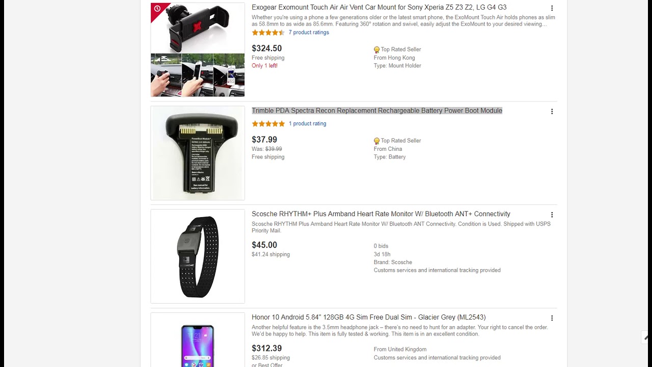 Trimble PDA Spectra Recon Replacement Rechargeable Battery Power Boot ...