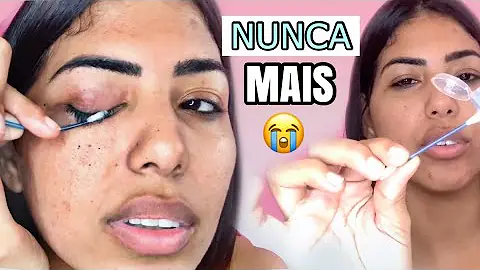 O que é bom para tirar cola dos cílios?