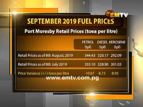 ICCC Announces New Retail Fuel Prices for September