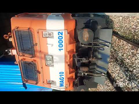 #locomotive #dmw #diesel #WAG10 WAG-10 Locomotive at DMW #Patiala #railway #rail #railfans
