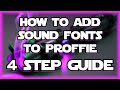 How to add sound fonts  blade styles to proffie lightsaber  proffie board tutorial