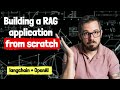 Building a rag application from scratch using python langchain and the openai api