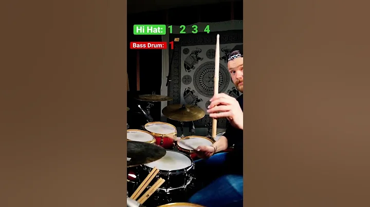Every drummer's first groove! 🥁