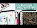 Setting Up My Goals + Productivity Happy Planner for 2021