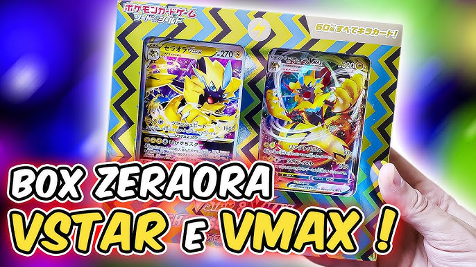 Pokemon Tcg Box Deoxys Ou Zeraora Vmax E V-astro Deck Copag