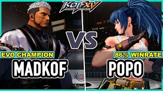 KOF XV 🔥 Madkof (Rugal/Goenitz/Geese) vs Popo (Leona/Krohnen/Elisabeth)