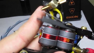 New Custom Hand Made Tattoo Machine Eikon ,shader