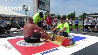 Odd Haugen vs Van Hatfield in Mas Wrestling