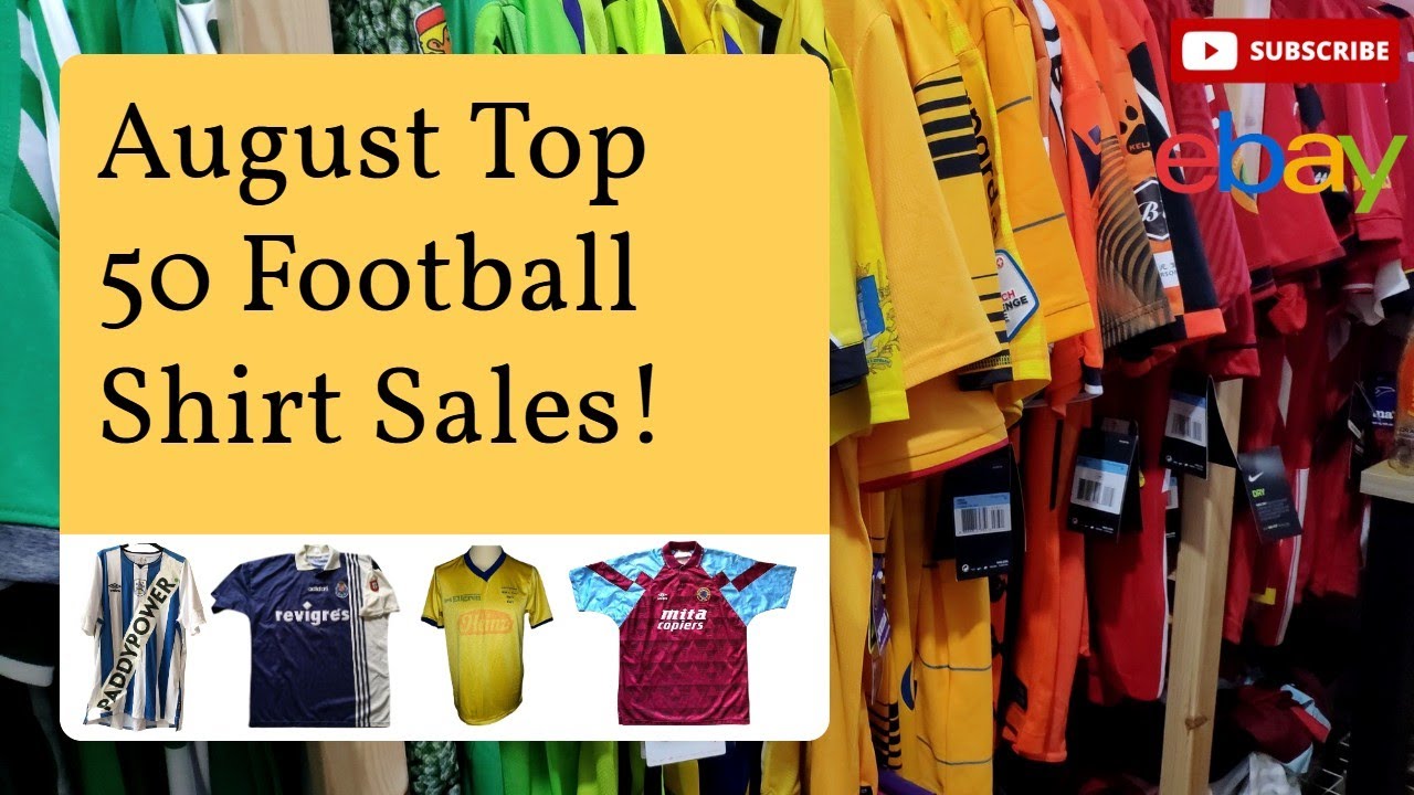 Top 50 Most EXPENSIVE Football Shirts AUGUST 2022 YouTube