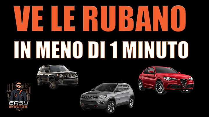 LE AUTO PIU FACILI DA RUBARE DAL RADAR: ECCO QUALI SONO E COME DIFENDERSI CON IL DIGIBLOCK