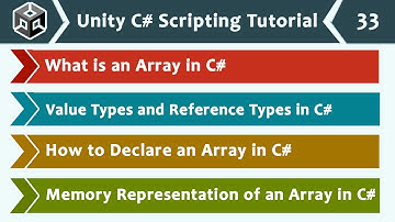Introduction to Arrays & Memory Representation - Unity C# Scripting Tutorial 33 🚀