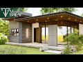 SMALL HOUSE DESIGN 80 SQM. | 2 BEDROOM LOW-COST HOUSE