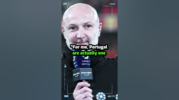 Frank Leboeuf about Cristiano Ronaldo...