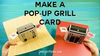 Pop-up Grill Card & Gift Card Holder Tutorial