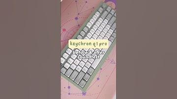 keychrons never sounded this good... #mechanicalkeyboard #asmr #keyboard #shorts