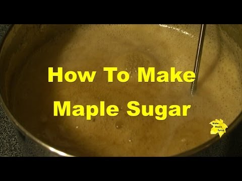 Make Delicious Maple Sugar In Minutes!