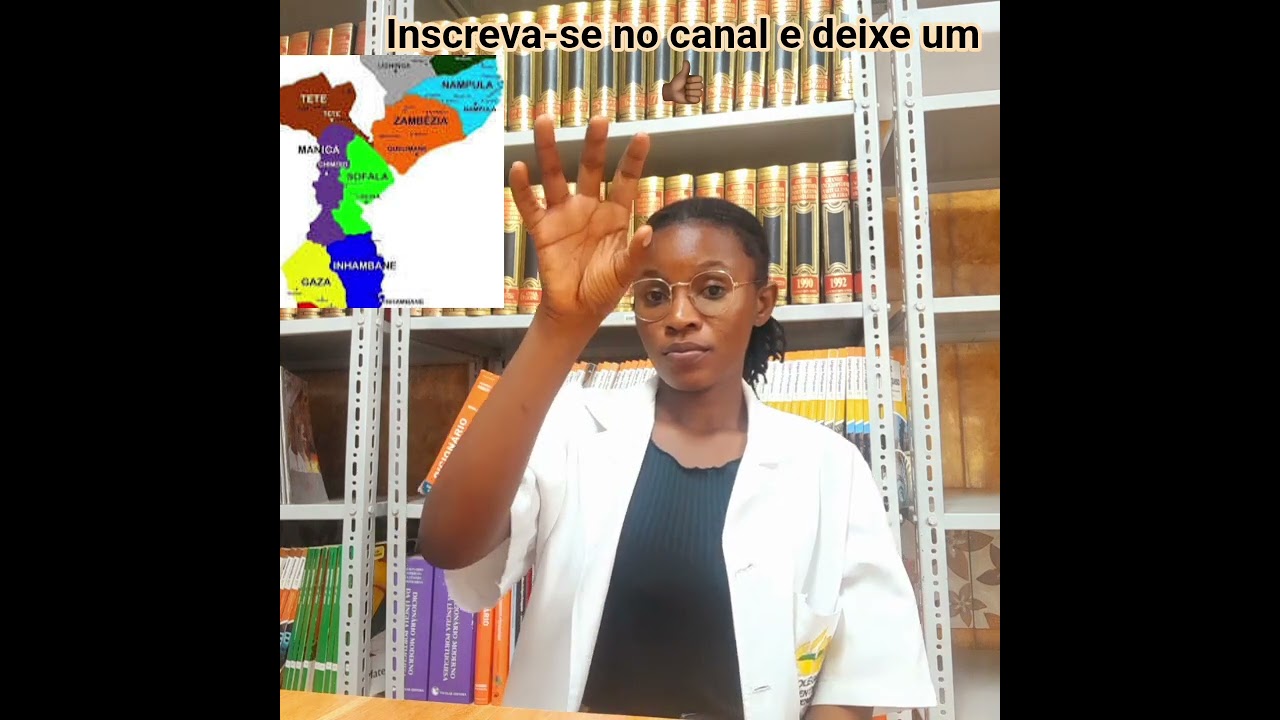 Províncias de Moçambique em língua de sinais