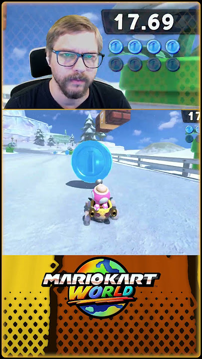Mario Kart World ★ Collect the coins, but watch out for Frost Piranhas! ★ #mariokart #switch2