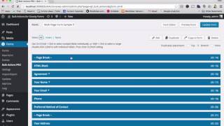 Advance Field Selection