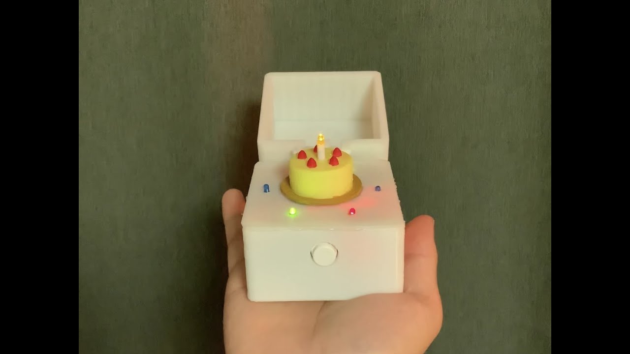 DIY Arduino Birthday Music Box - YouTube