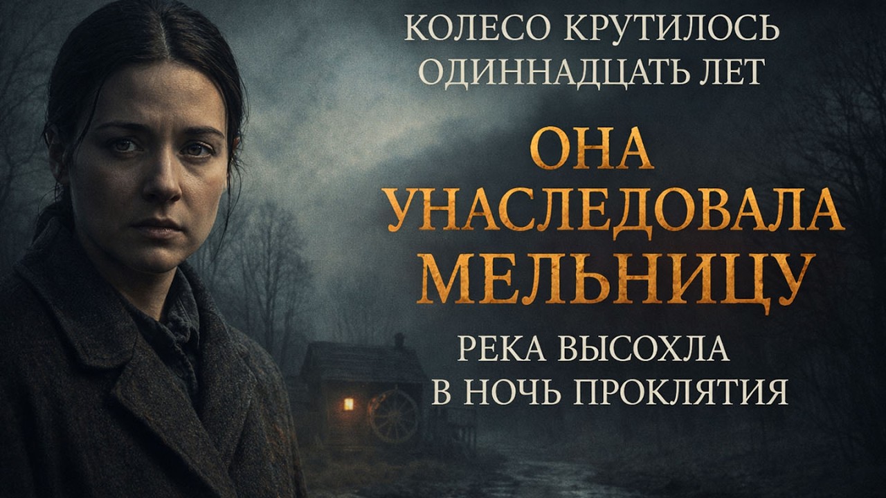 Она унаследовала мельницу. Колесо крутилось одиннадцать лет без воды