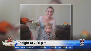 Britta Merwin dances with The Nutcracker performers at Houston Ballet