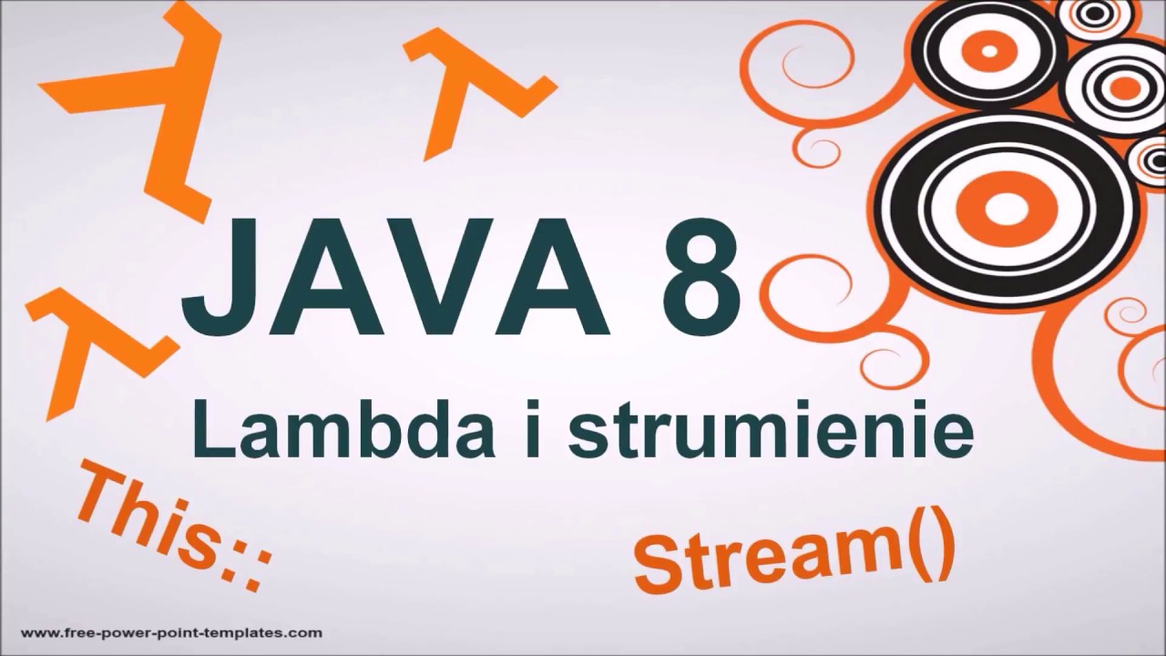 JAVA 8 - Lambda i strumienie cz. I - YouTube