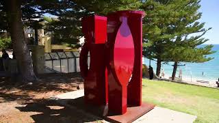 Sculpture by the Sea, Cottesloe 2024 Exhibition Video 2. Filmed and edited by Richard Watson