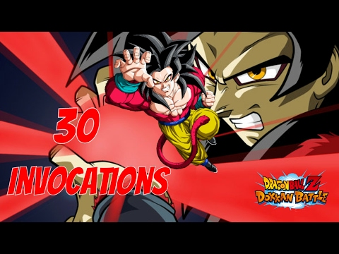 30 INVOCATIONS -PORTAIL SSJ4 GOKU - DOKKAN BATTLE JAP